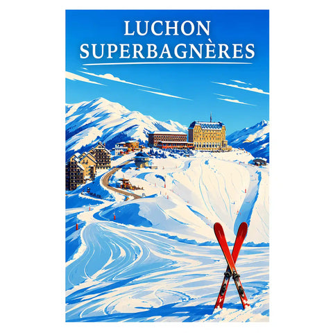 Affiche - Luchon-Superbagnères