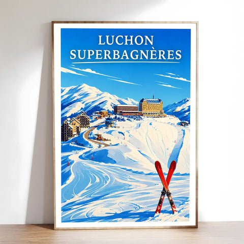 Affiche - Luchon-Superbagnères