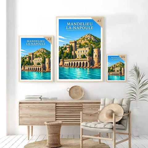 Affiche - Mandelieu-la-Napoule