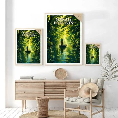 Affiche - Marais Poitevin