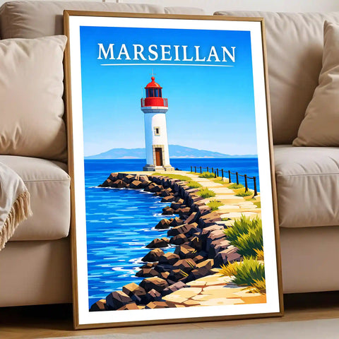 Affiche - Marseillan