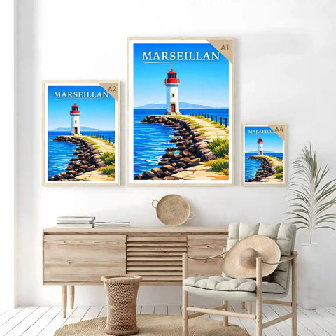 Affiche - Marseillan