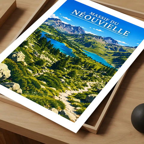 Affiche - Massif du Néouvielle