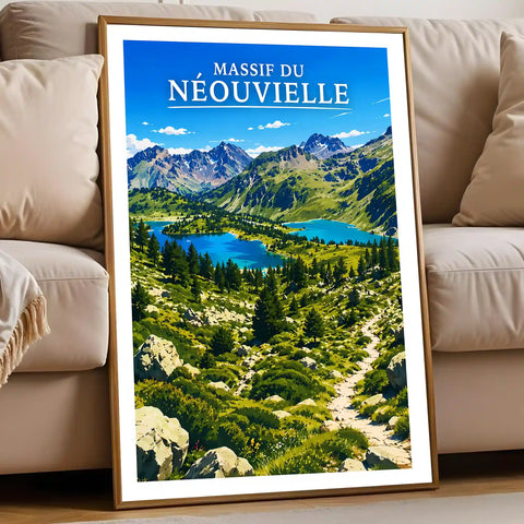 Affiche - Massif du Néouvielle