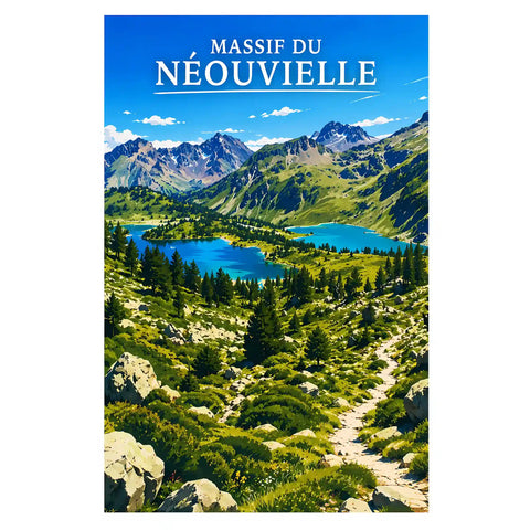 Affiche - Massif du Néouvielle