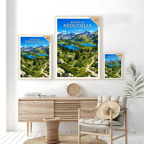 Affiche - Massif du Néouvielle
