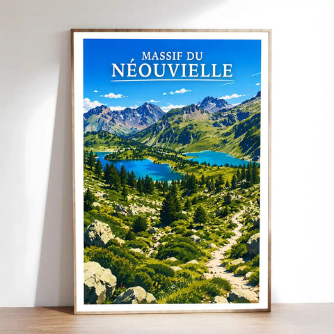Affiche - Massif du Néouvielle