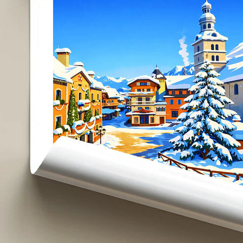 Affiche - Megève