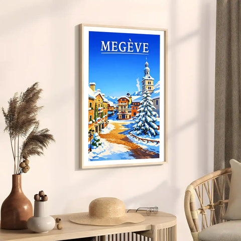 Affiche - Megève