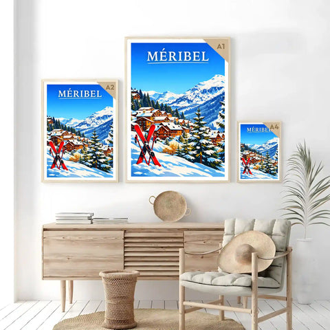 Affiche - Méribel