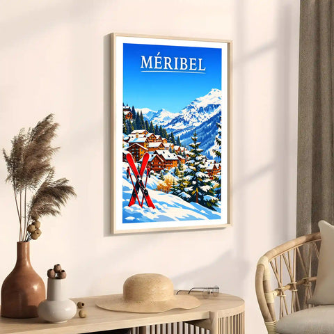Affiche - Méribel