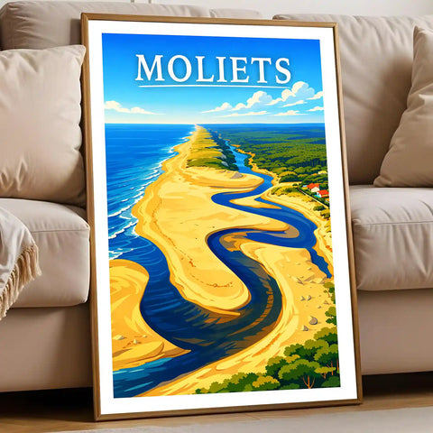 Affiche - Moliets