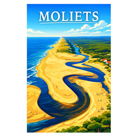 Affiche - Moliets