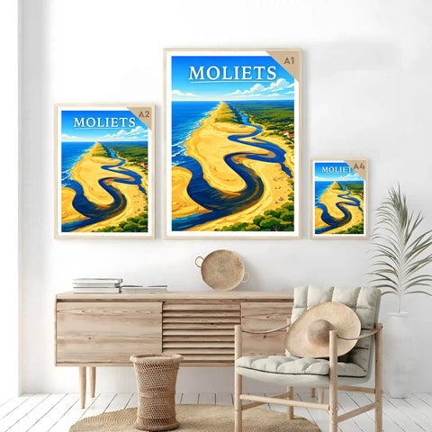 Affiche - Moliets