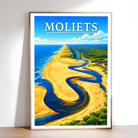 Affiche - Moliets