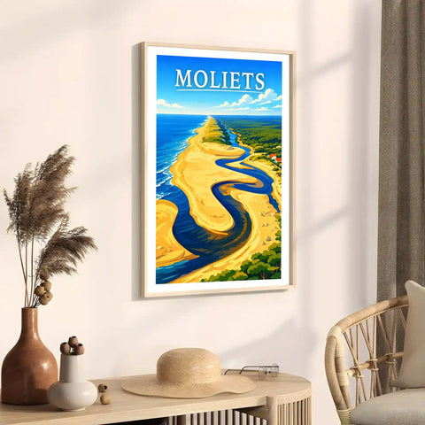 Affiche - Moliets