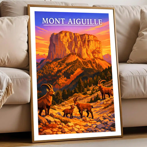 Affiche - Mont Aiguille