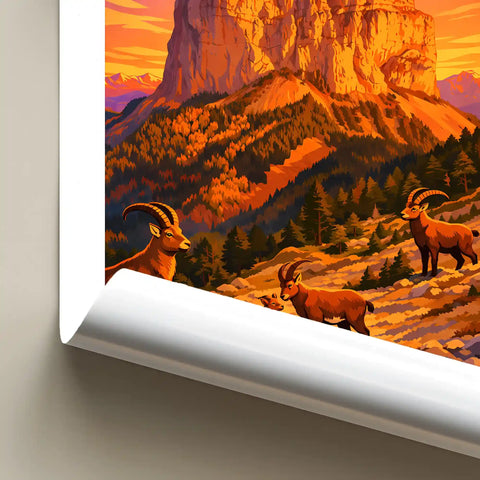 Affiche - Mont Aiguille
