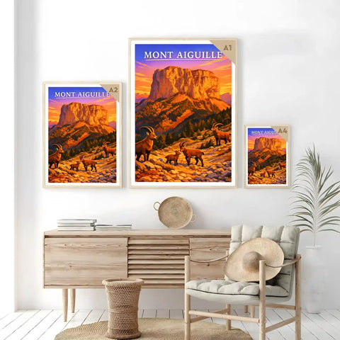 Affiche - Mont Aiguille