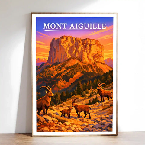 Affiche - Mont Aiguille
