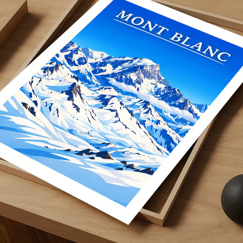 Affiche - Mont Blanc
