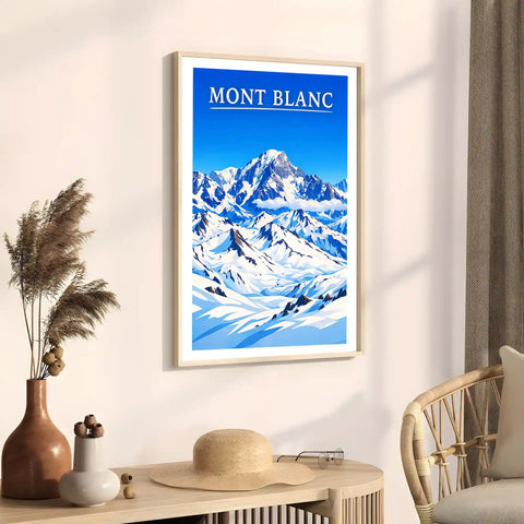 Affiche - Mont Blanc