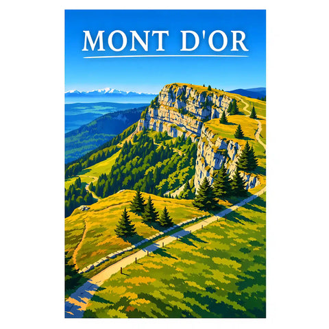 Affiche - Mont d'Or