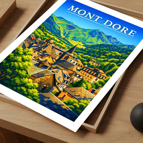 Affiche - Mont Dore