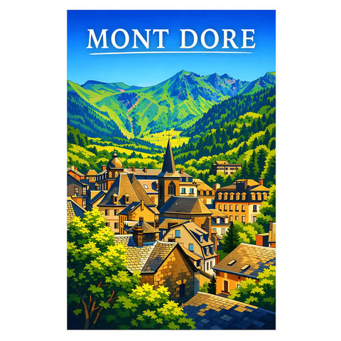 Affiche - Mont Dore