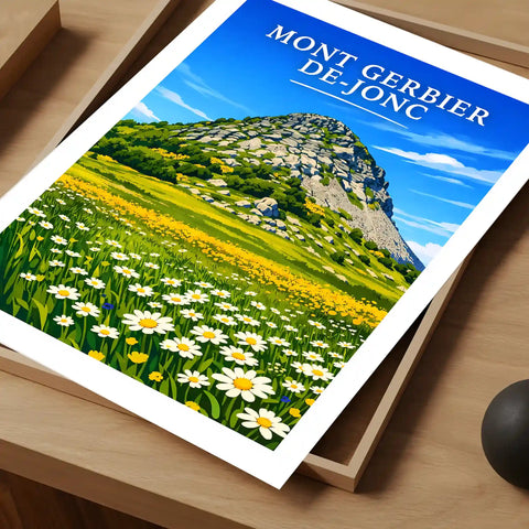 Affiche - Mont Gerbier-de-Jonc