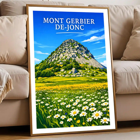 Affiche - Mont Gerbier-de-Jonc
