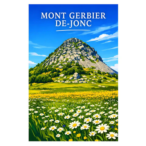 Affiche - Mont Gerbier-de-Jonc