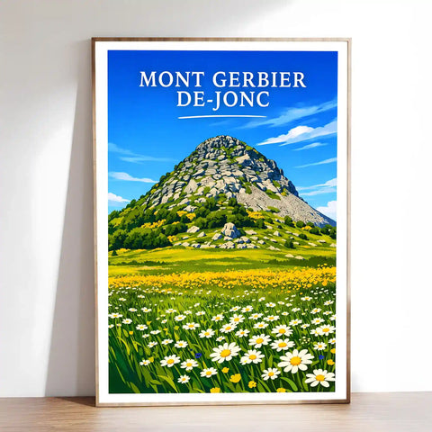 Affiche - Mont Gerbier-de-Jonc