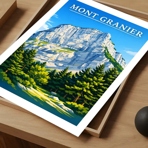 Affiche - Mont Granier