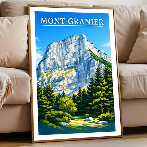 Affiche - Mont Granier