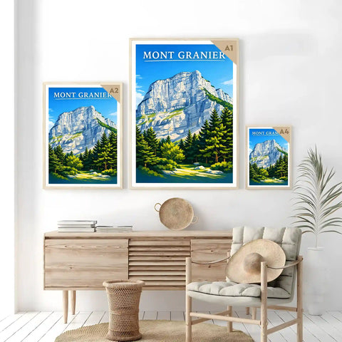 Affiche - Mont Granier