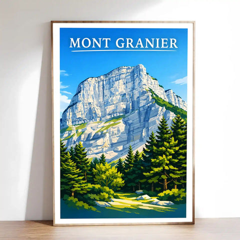 Affiche - Mont Granier