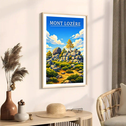Affiche - Mont Lozère