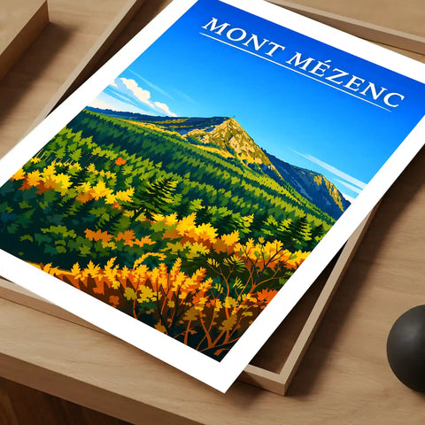 Affiche - Mont Mézenc