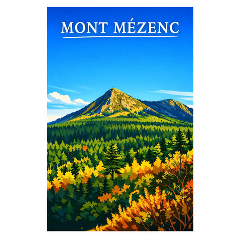 Affiche - Mont Mézenc