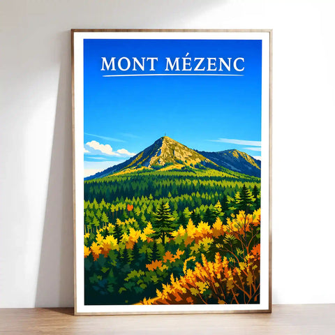 Affiche - Mont Mézenc