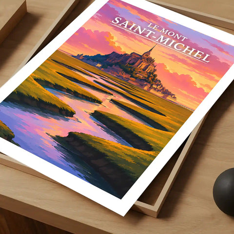 Affiche - Le Mont Saint-Michel