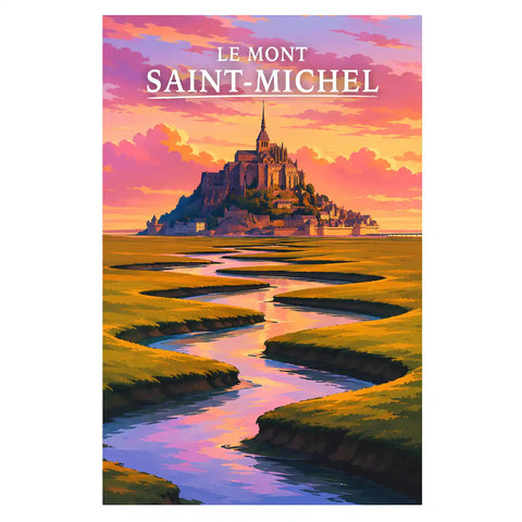 Affiche - Le Mont Saint-Michel