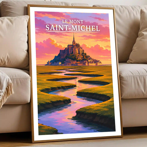 Affiche - Le Mont Saint-Michel