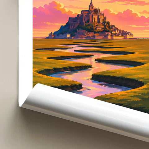 Affiche - Le Mont Saint-Michel