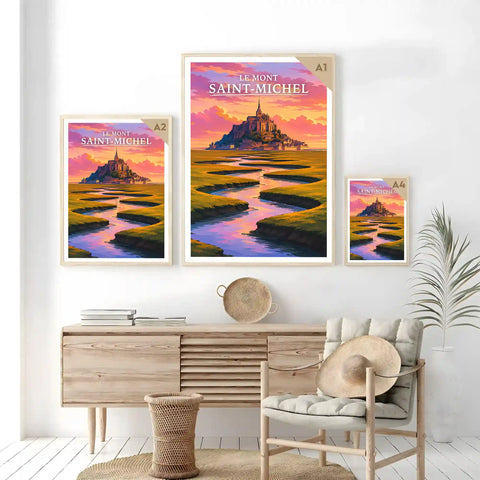 Affiche - Le Mont Saint-Michel