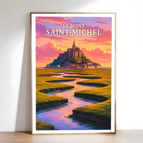 Affiche - Le Mont Saint-Michel