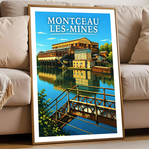 Affiche - Montceau-les-Mines