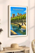 Affiche - Narbonne - Canal de la Robine - affiche narbonne