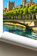 Affiche - Narbonne - Canal de la Robine - affiche narbonne